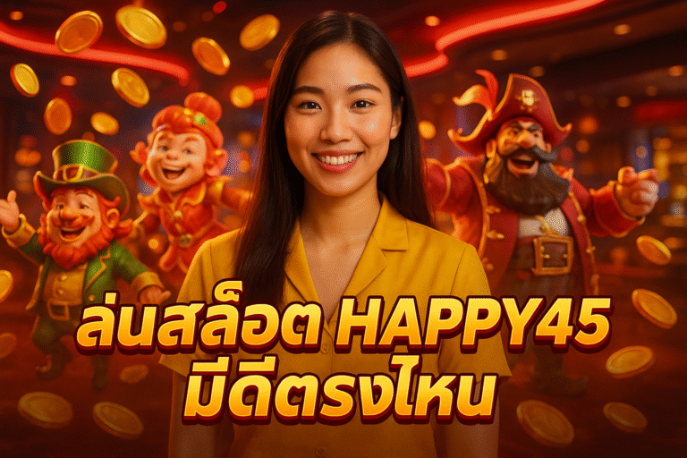 เล่นสล็อต HAPPY45 มีดีตรงไหน
