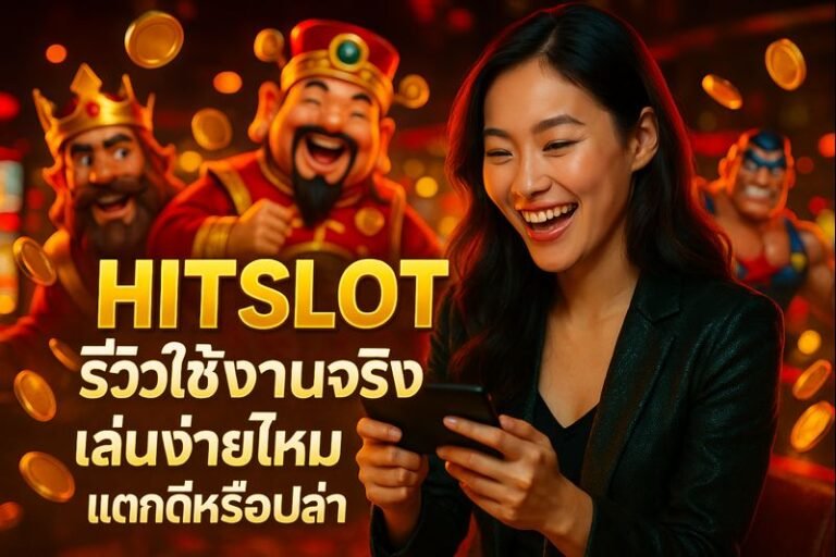 HITSLOT รีวิวใช้งานจริง เล่นง่ายไหม แตกดีหรือเปล่า