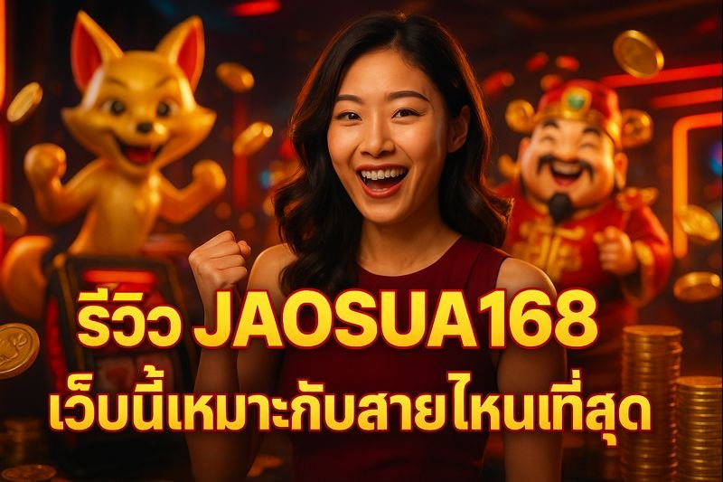 รีวิว JAOSUA168 เว็บนี้เหมาะกับสายไหนที่สุด